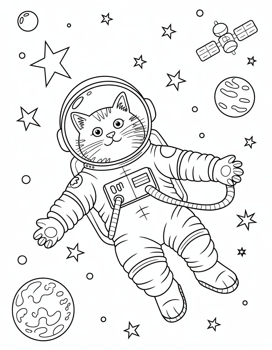 Astronaut Cat